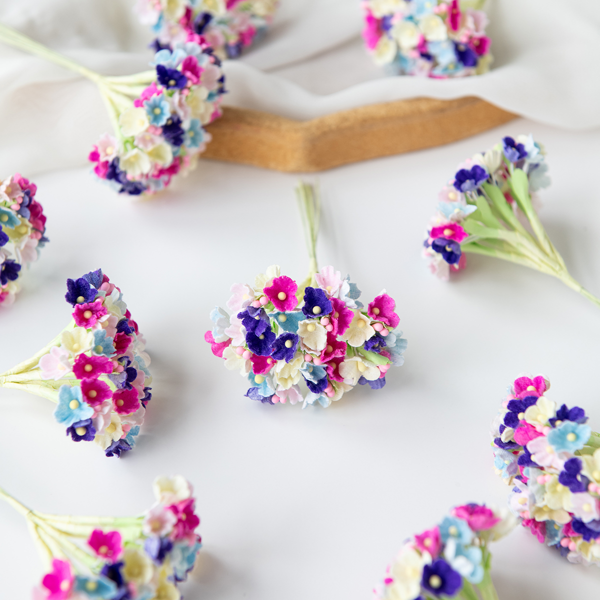Bonsai Garden Festival - Artificial Flower Silk babysbreath Outdoor Garden