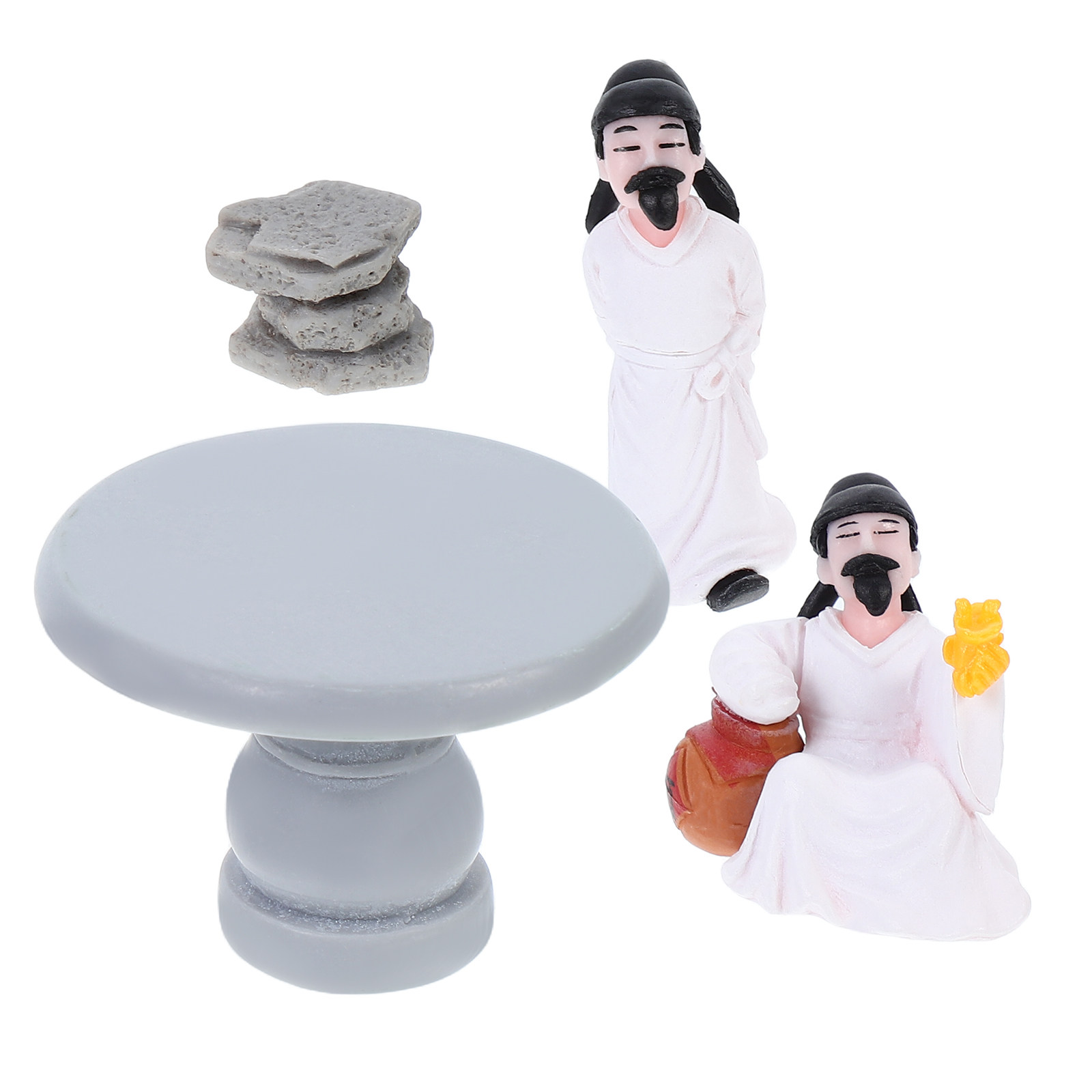 4Pcs Table and Chairs Set with - Bonsai Zen Garden Set のレビューと価格