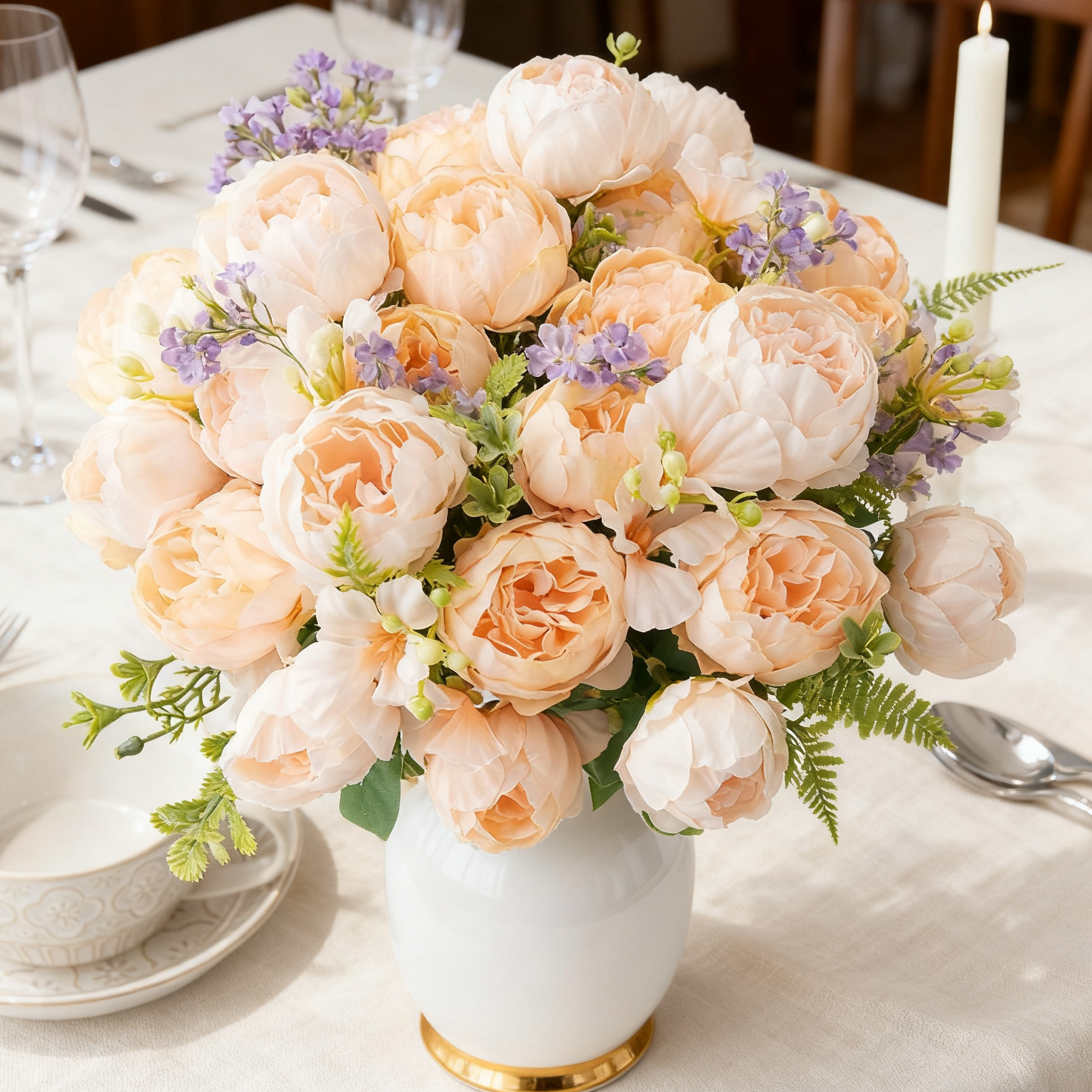 Artificial Flower Silk Peony R - Bonsai Garden For Sale のレビューと価格