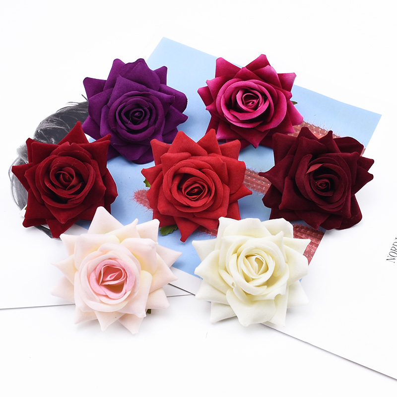 Artificial Flower Flannel Rose - Bonsai Garden For Sale のレビューと価格