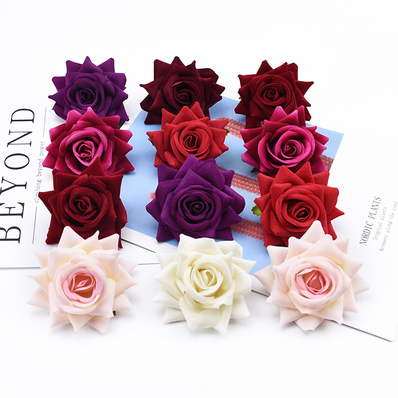 Artificial Flower Flannel Rose - Bonsai Garden For Sale のレビューと価格