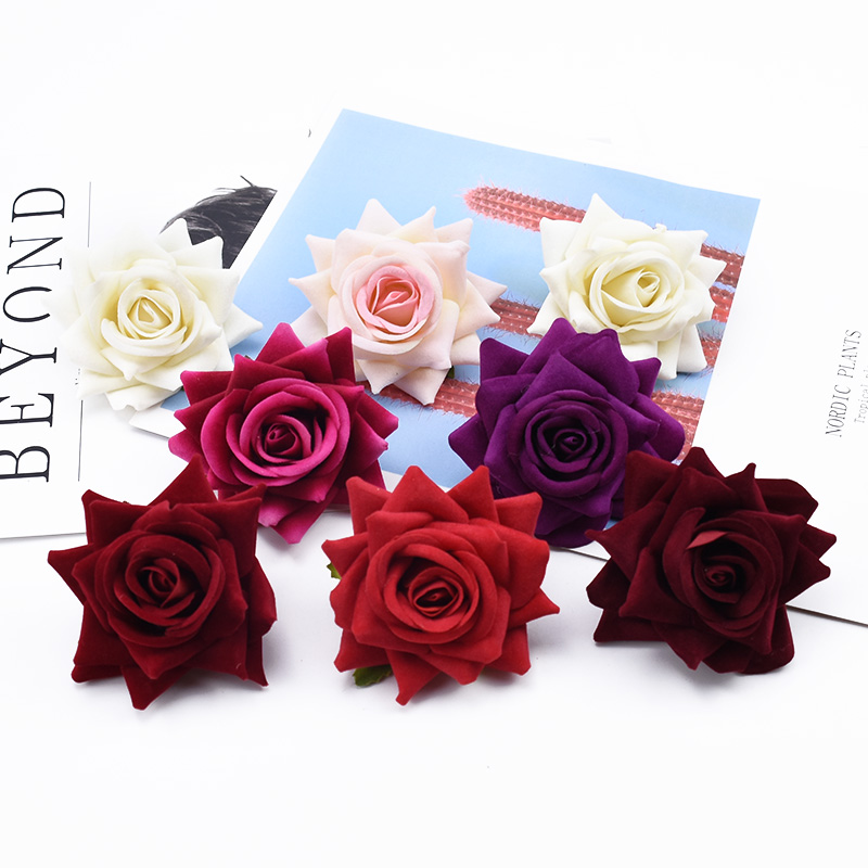 Artificial Flower Flannel Rose - Bonsai Garden For Sale のレビューと価格
