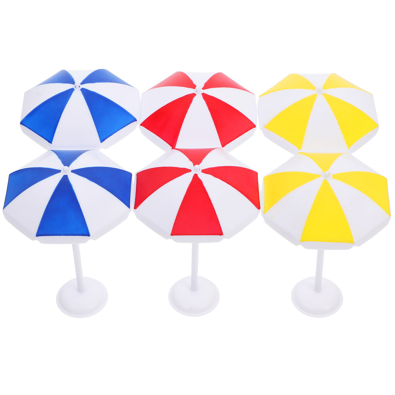 6Pcs Mini Beach Sun Umbrella C - Bonsai Garden Indoor のレビューと価格