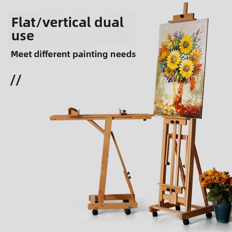 HXL Wooden Flat Vertical Easel - Display Stand Wood のレビューと価格