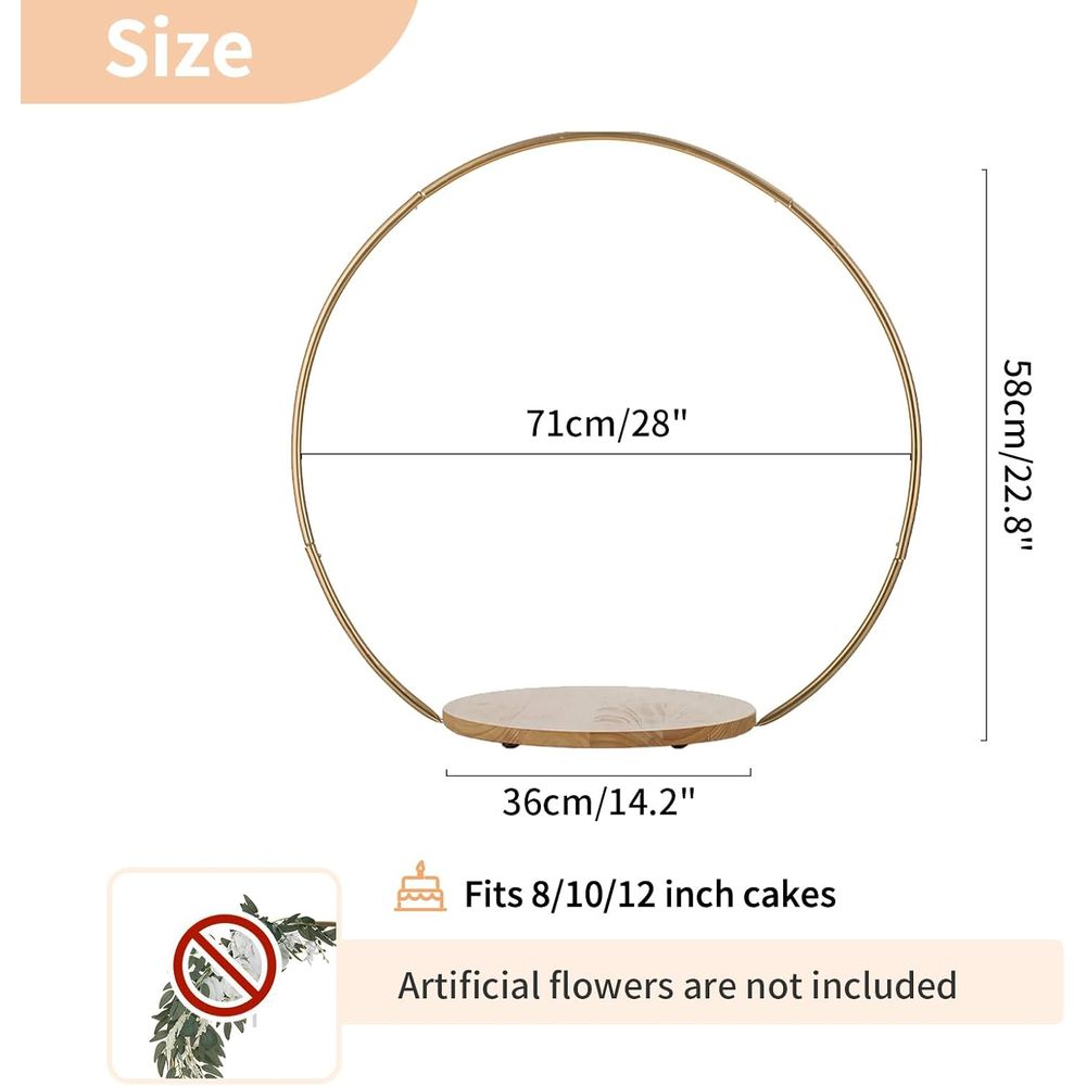 Wedding Cake Stand Pedestal: 1 - Display Stand Wood のレビューと価格