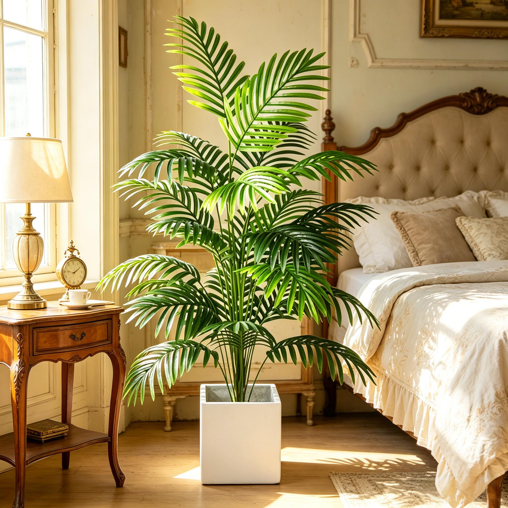Areca Palm Artificial Plant Tr - Bonsai Garden Indoor のレビューと価格