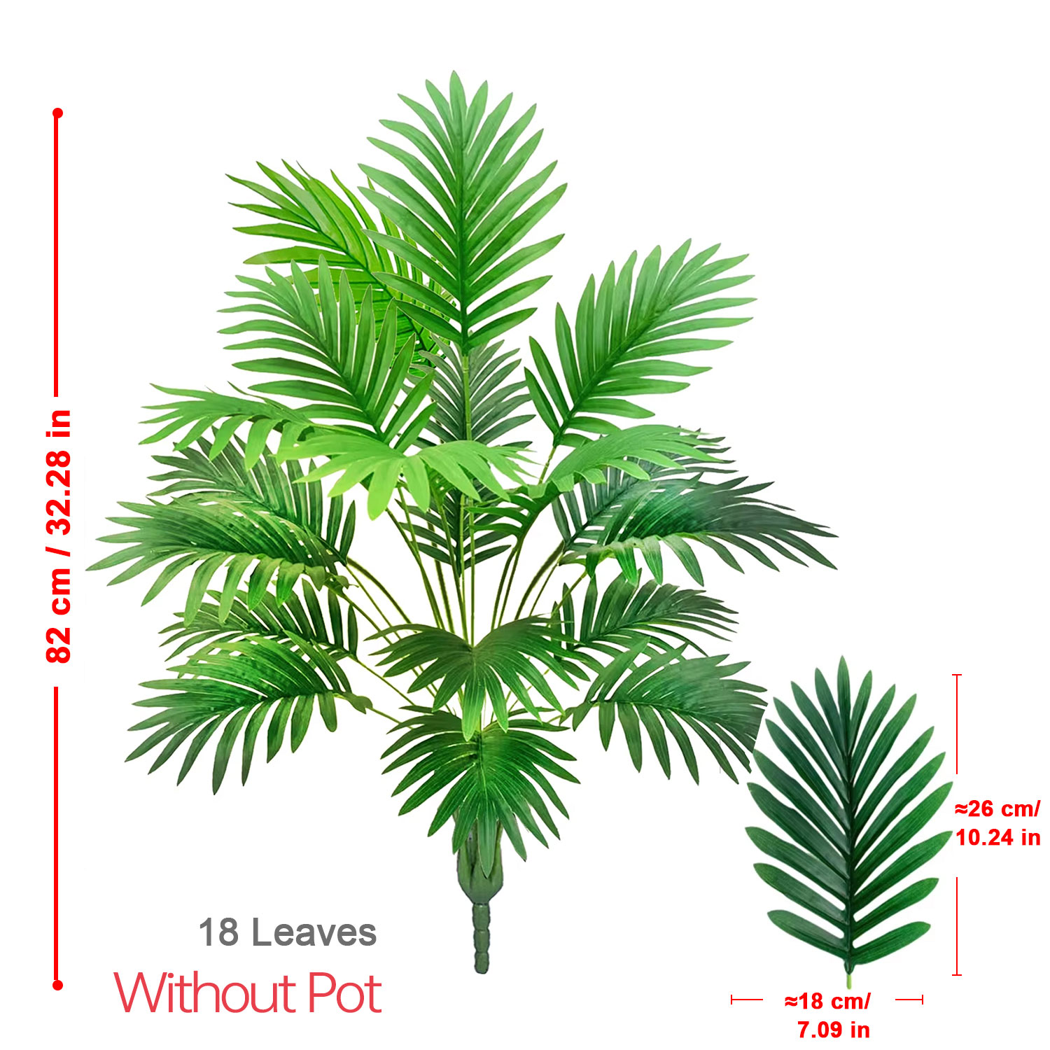 Areca Palm Artificial Plant Tr - Bonsai Garden Indoor のレビューと価格