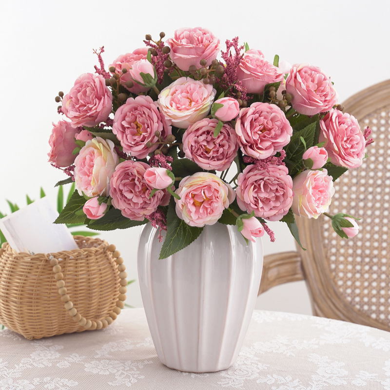 Artificial Flower Silk Peony H - Bonsai Garden For Sale のレビューと価格