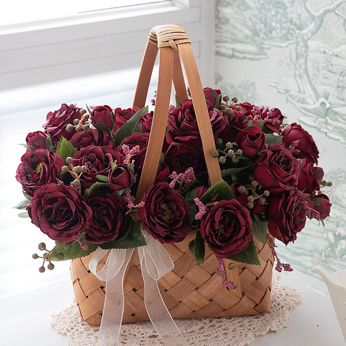 Artificial Flower Silk Peony H - Bonsai Garden For Sale のレビューと価格