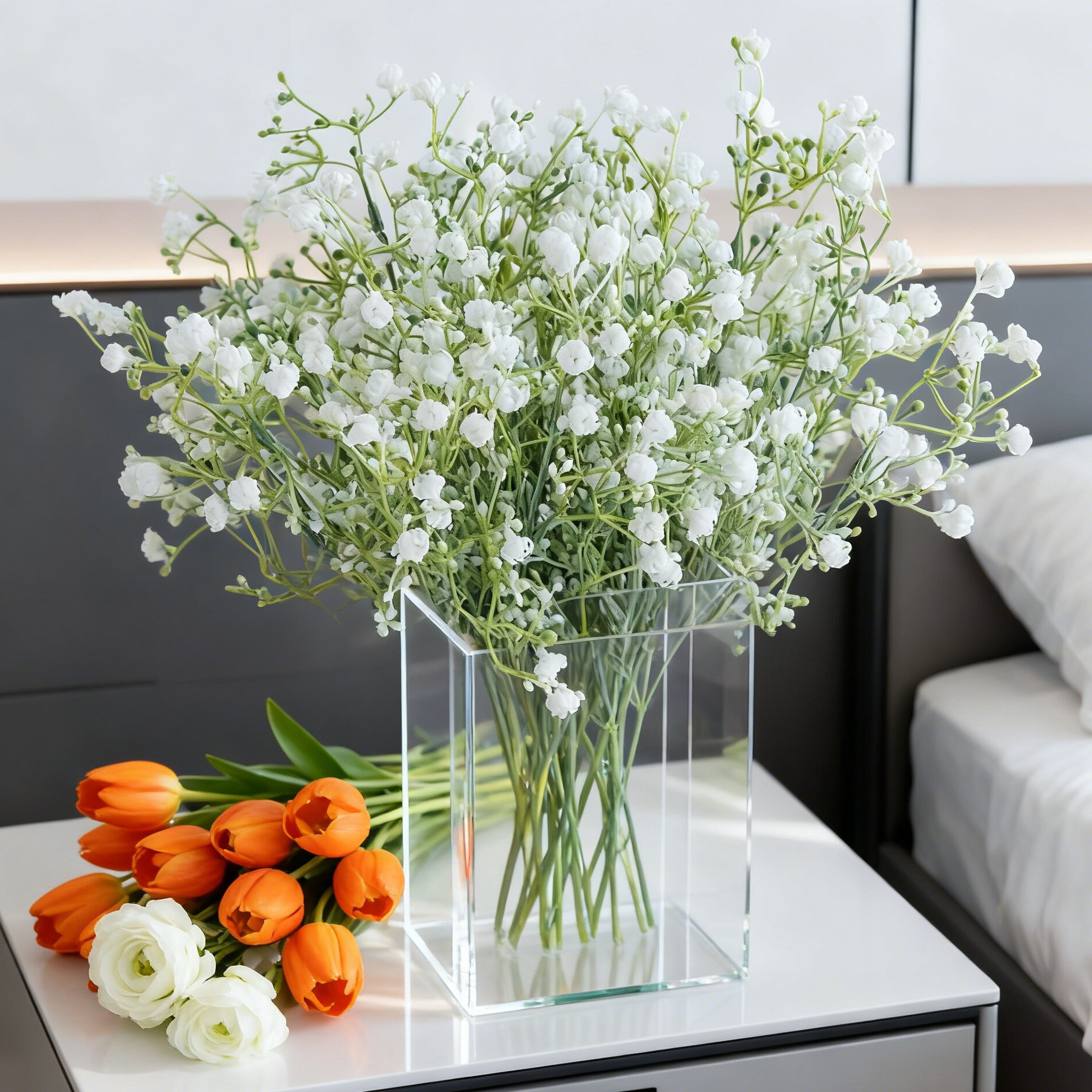 Artificial Flower Plant Gypsop - Bonsai Garden Festival のレビューと価格