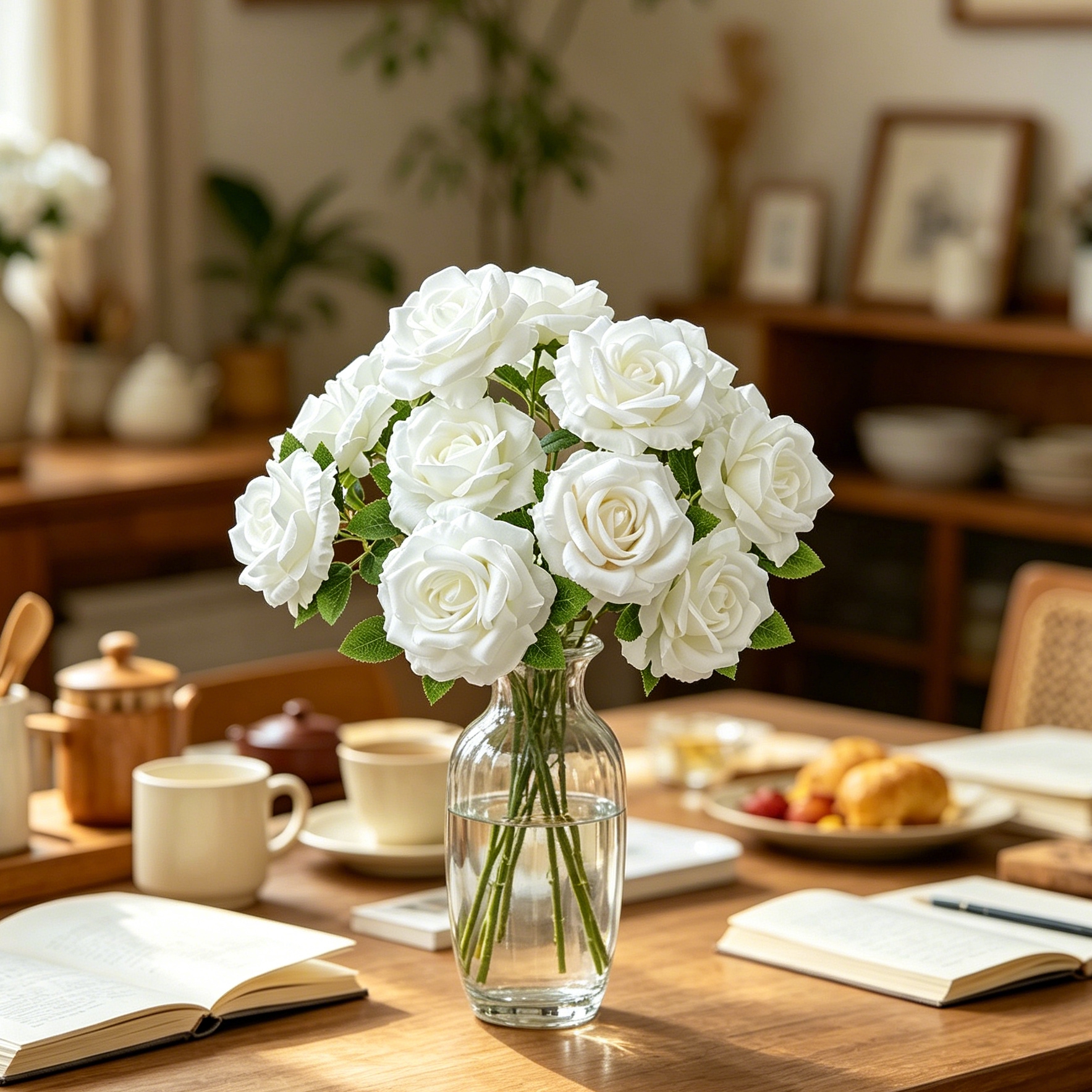 Artificial Flower Silk Rose Br - Bonsai Garden For Sale のレビューと価格