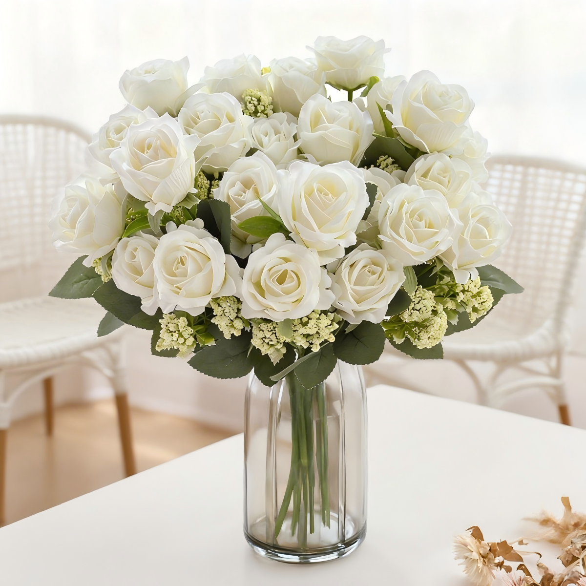 Artificial Flower Silk Rose Bo - Bonsai Garden For Sale のレビューと価格