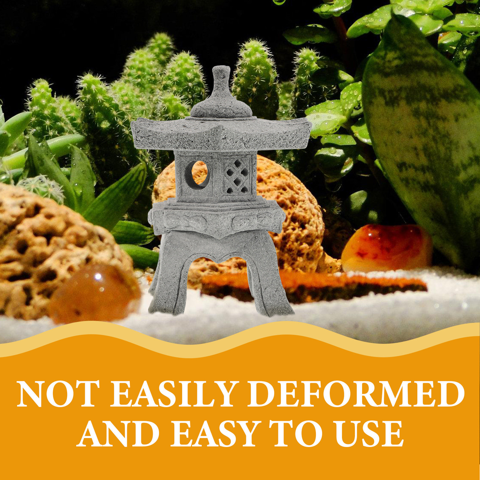 1Set Delicate Mini Pagoda Stat - Landscape Bonsai Garden のレビューと価格