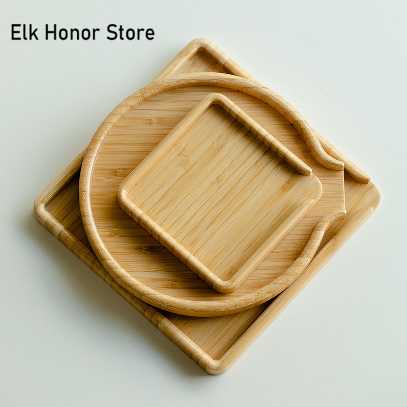 Chinese Bamboo Food Tray Puer  - Bonsai Garden Home のレビューと価格