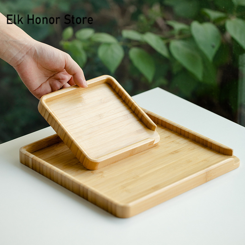 Chinese Bamboo Food Tray Puer  - Bonsai Garden Home のレビューと価格