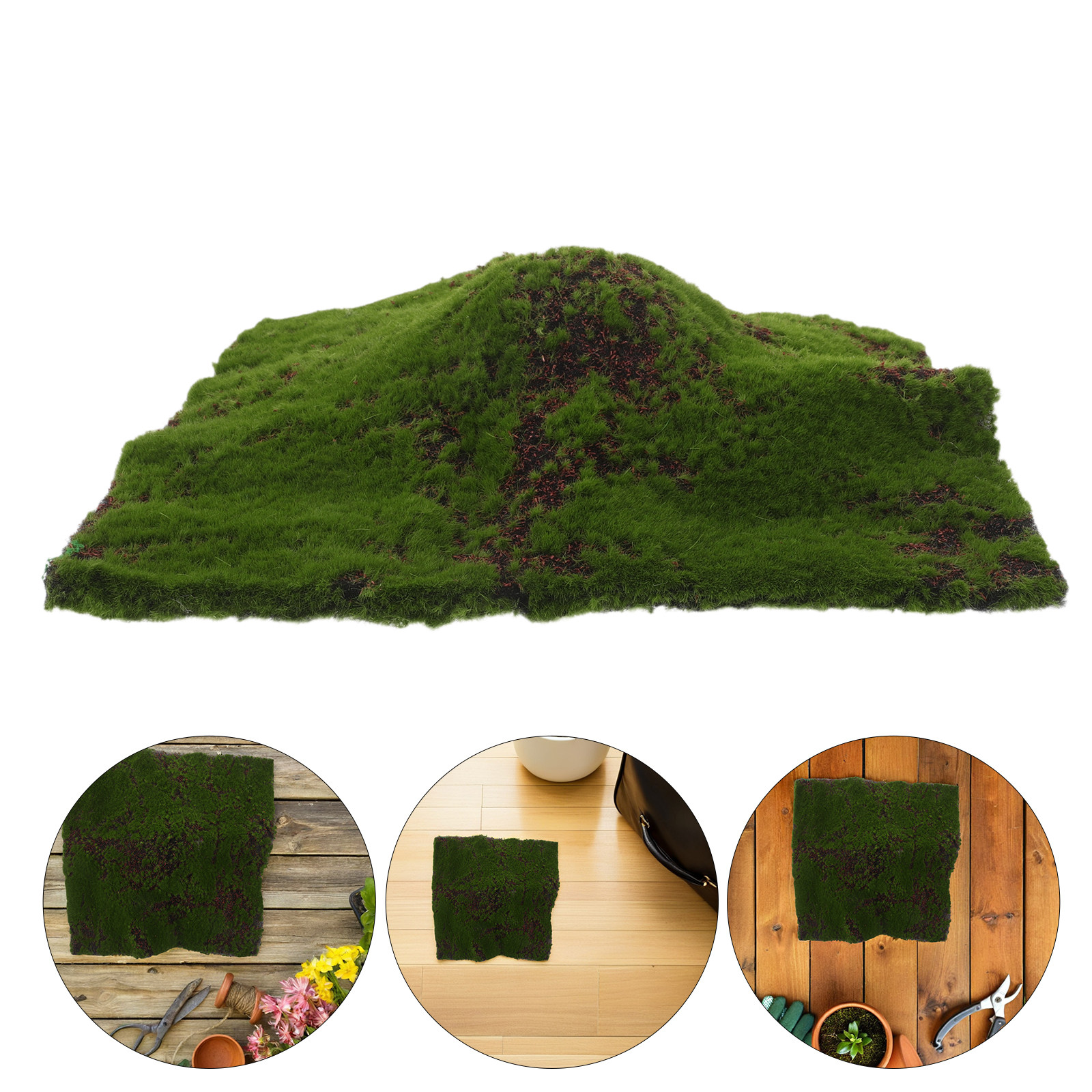 Fake Moss Grass Artificial Gre - Bonsai Garden Indoor のレビューと価格