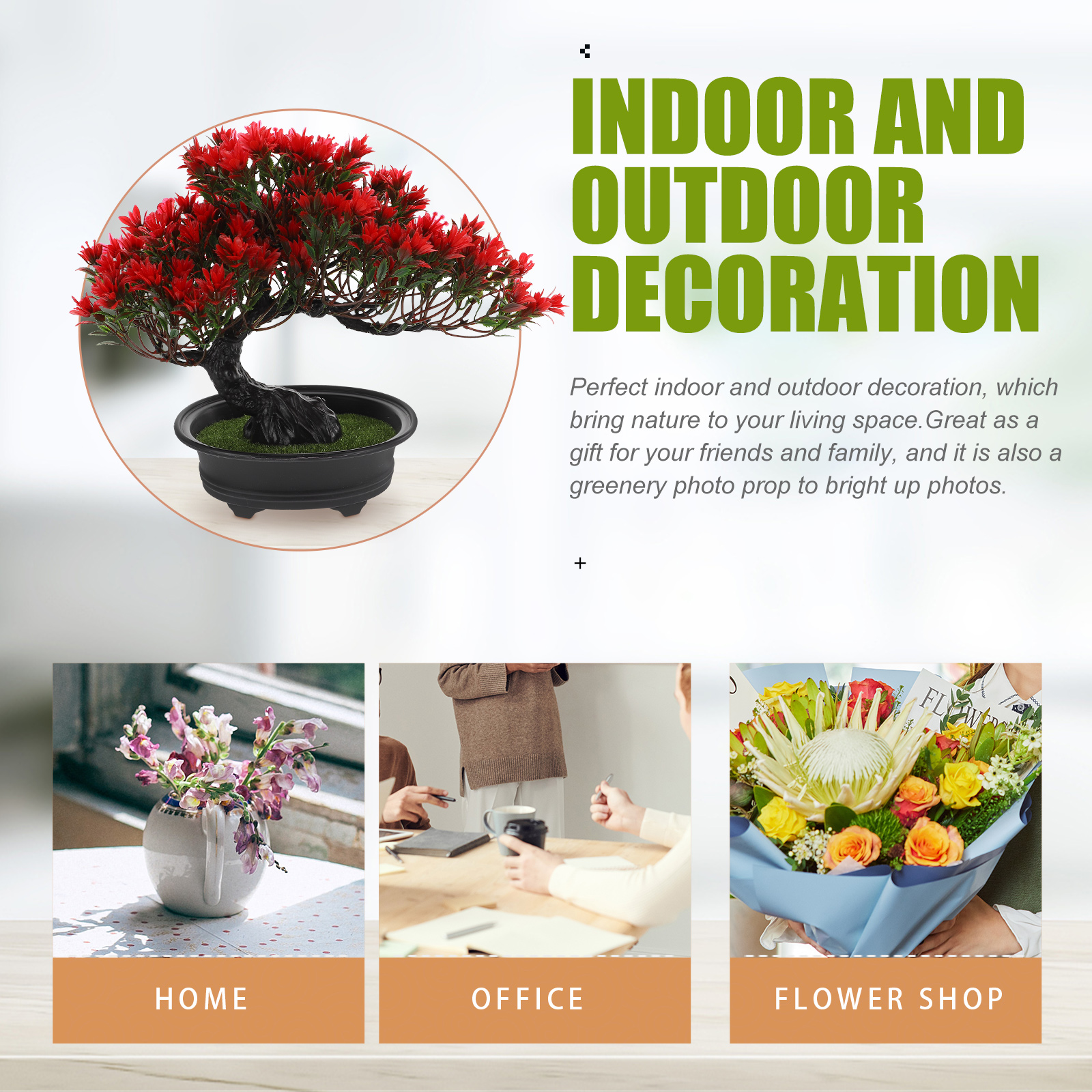 Artificial Plant Potted Bonsai - Bonsai Garden Zen のレビューと価格