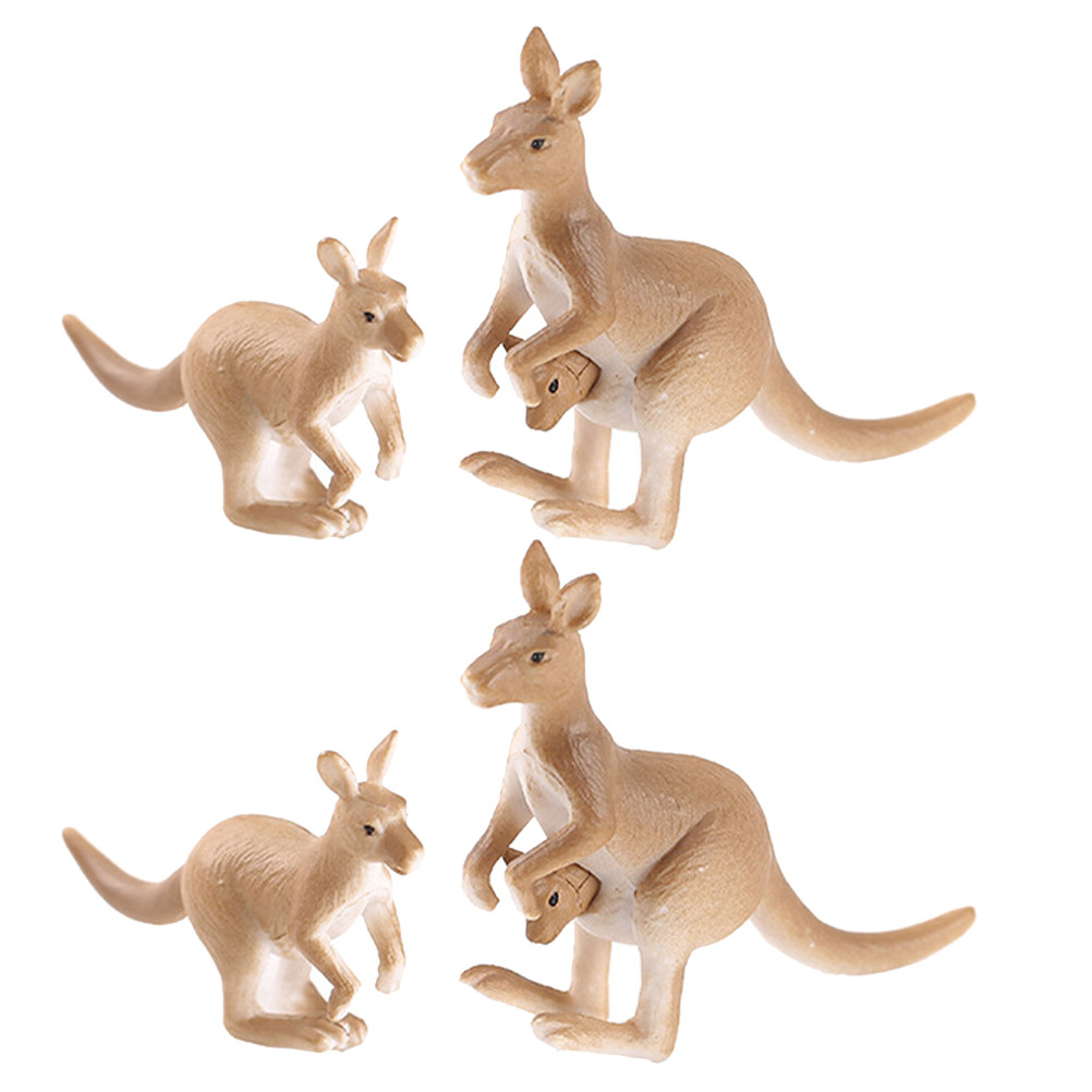 4Pcs Mini Kangaroo Ornament Mi - Landscape Bonsai Garden のレビューと価格