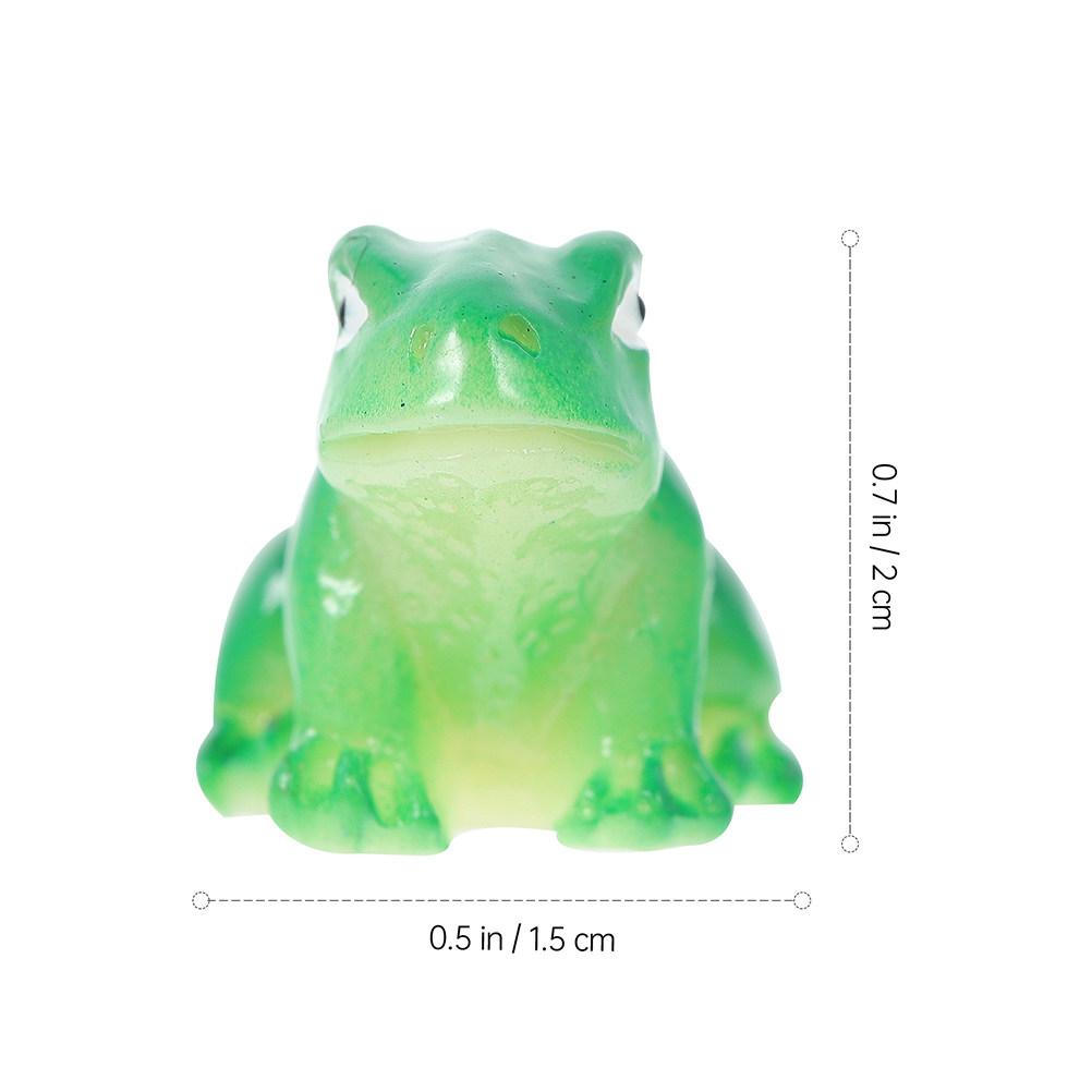 25Pcs Resin Frog Decor Miniatu - Landscape Bonsai Garden のレビューと価格