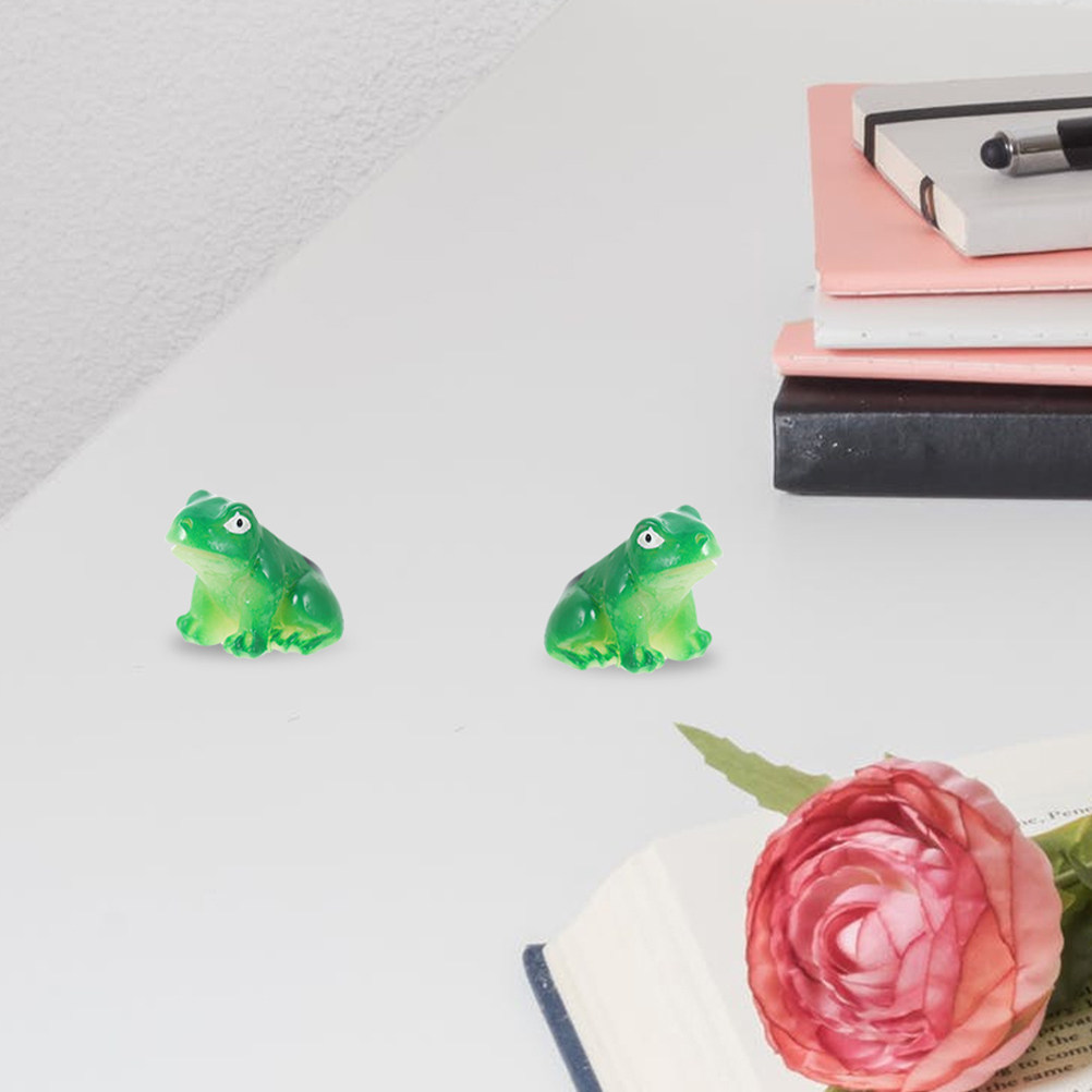 25Pcs Resin Frog Decor Miniatu - Landscape Bonsai Garden のレビューと価格