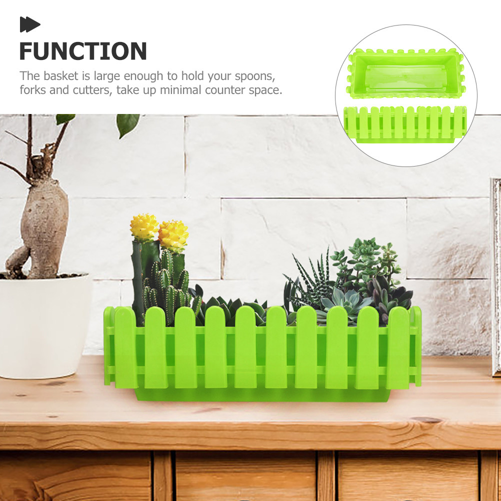2Pcs Flowerpot Fence Window Bo - Bonsai Garden Pot のレビューと価格