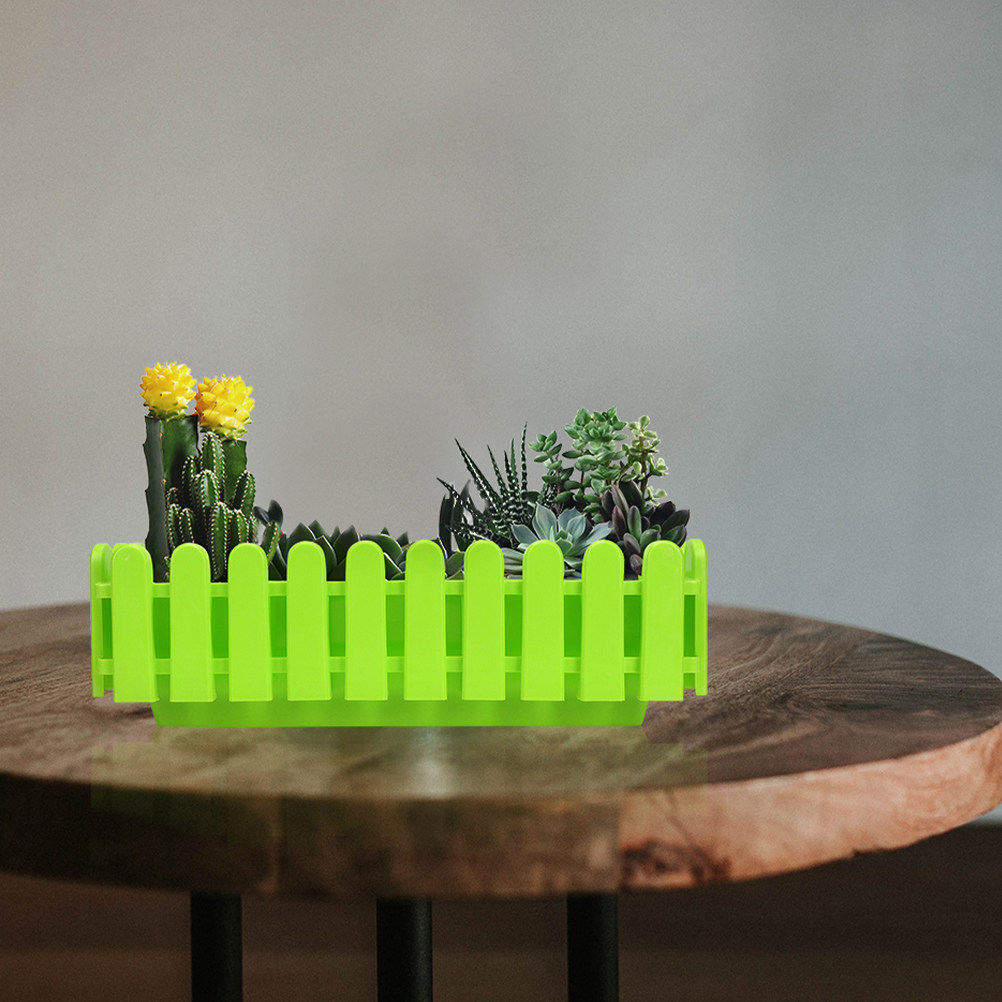 2Pcs Flowerpot Fence Window Bo - Bonsai Garden Pot のレビューと価格