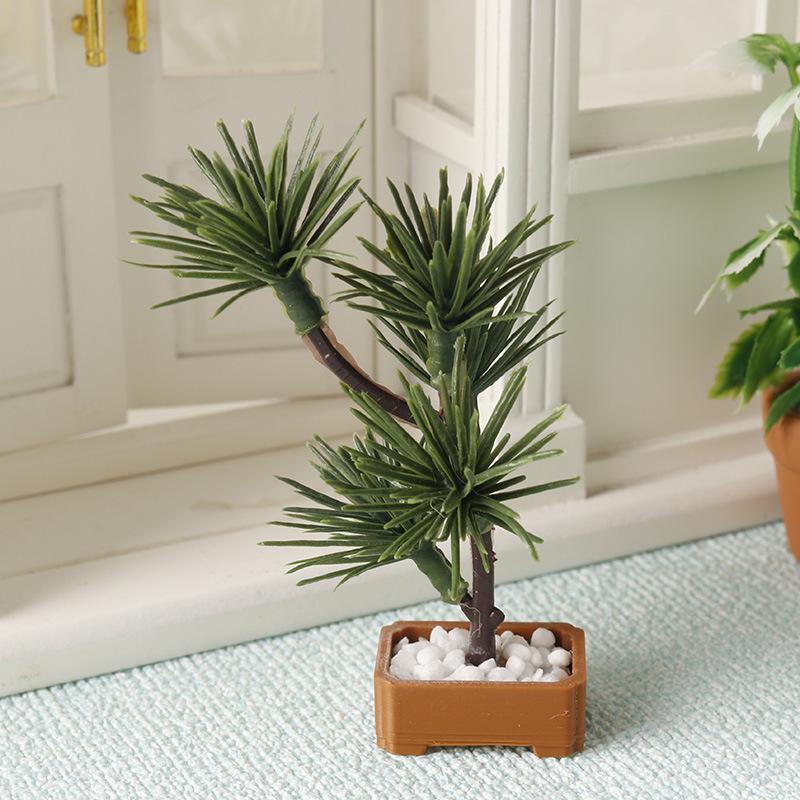 1Pcs 1/12 Dollhouse Simulation - Landscape Bonsai Garden のレビューと価格