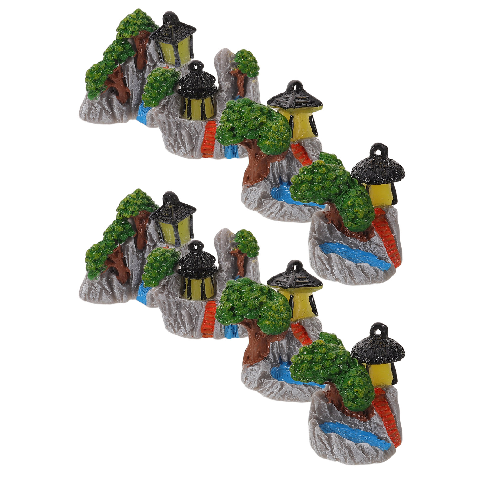 8Pcs Glow Rockery Mountain Min - Bonsai Zen Garden Set のレビューと価格