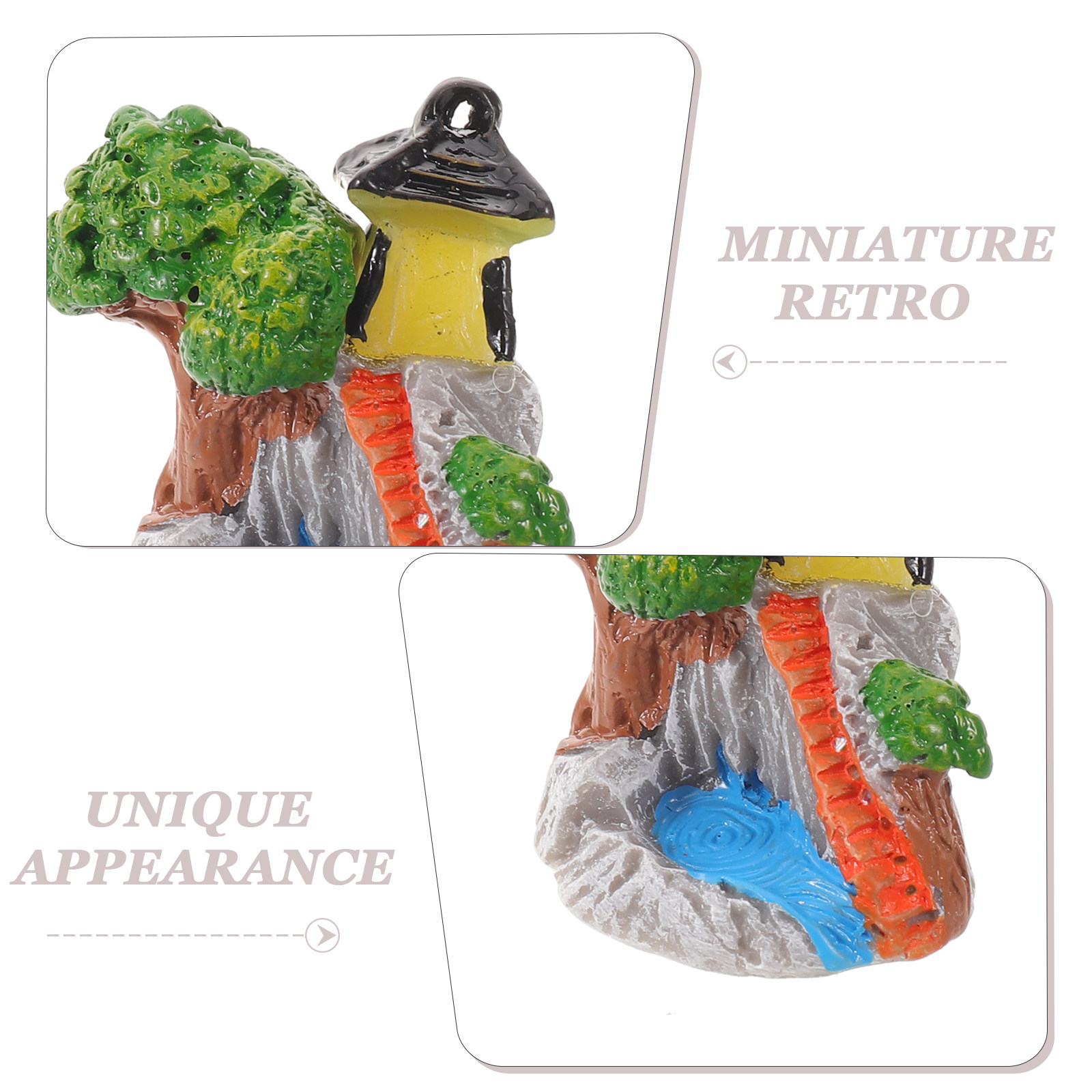 8Pcs Glow Rockery Mountain Min - Bonsai Zen Garden Set のレビューと価格