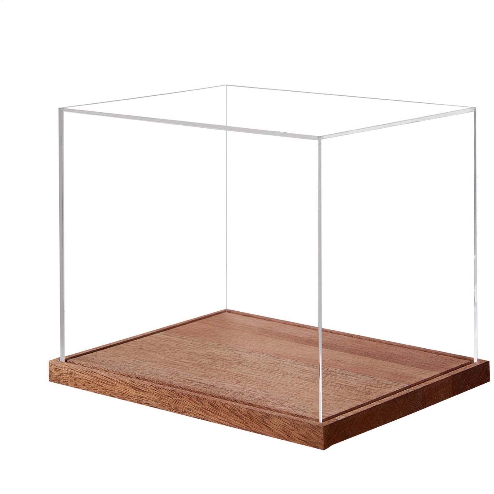 Football Helmet Case Clear Box - Display Stand Wood のレビューと価格
