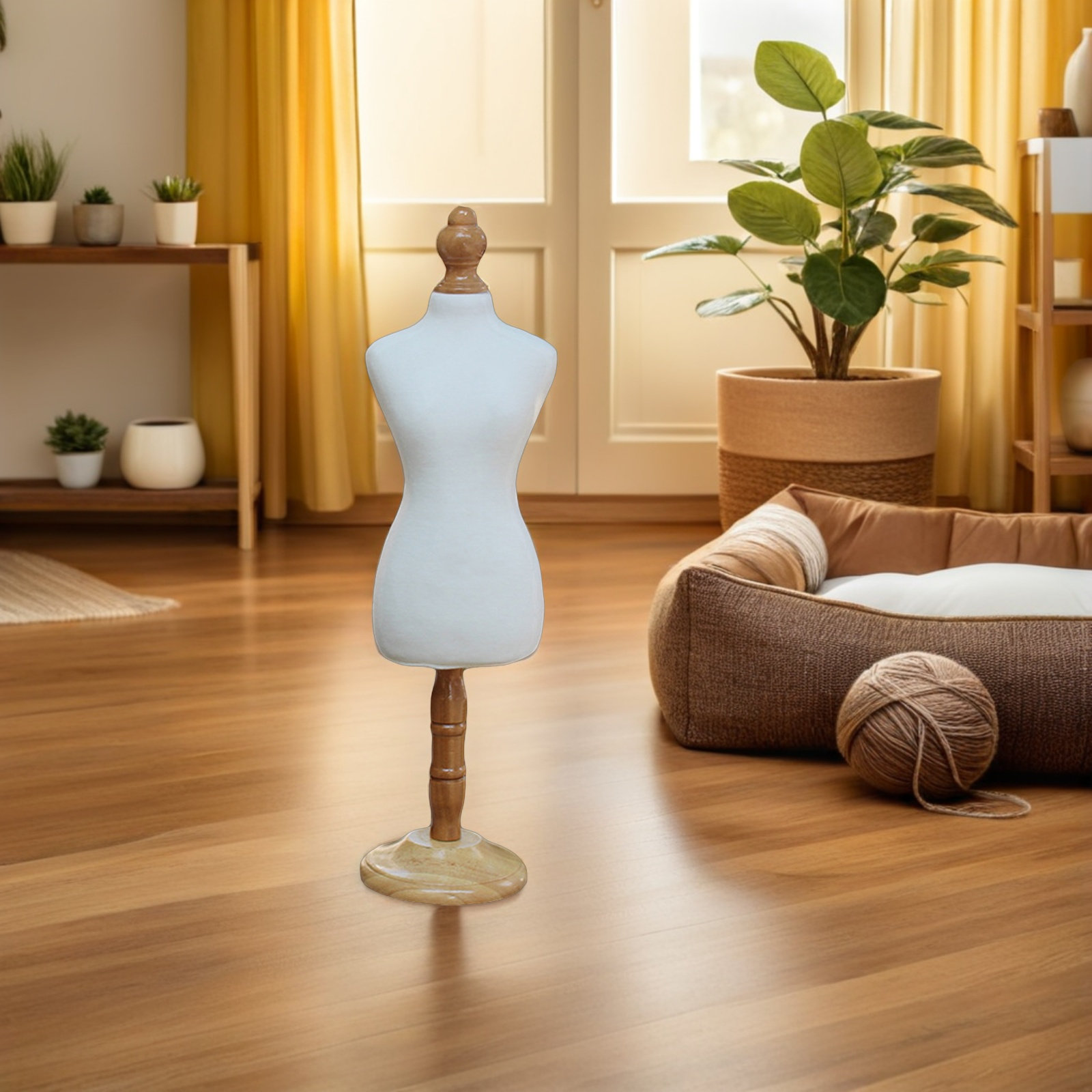 Pet Clothing Stand Premium Woo - Display Stand Wood のレビューと価格