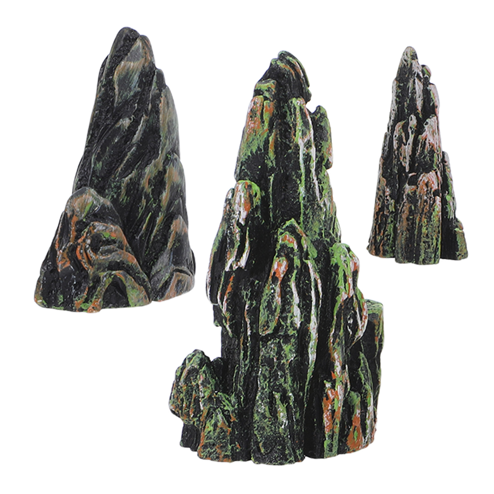 3Pcs Resin Miniature Rockery S - Bonsai Zen Garden Set のレビューと価格