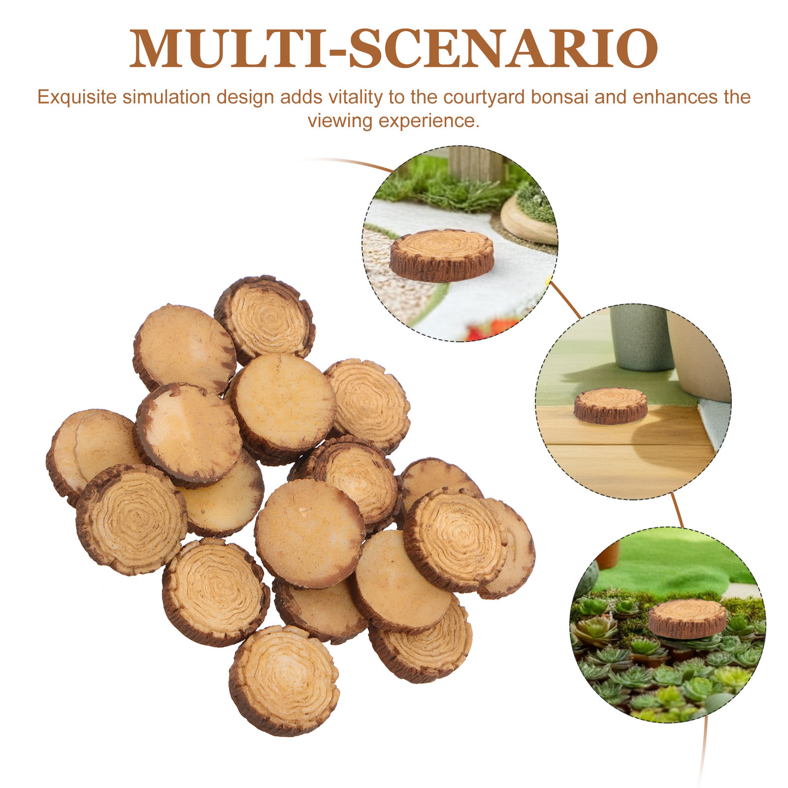 20Pcs Micro Landscape Resin St - Landscape Bonsai Garden のレビューと価格