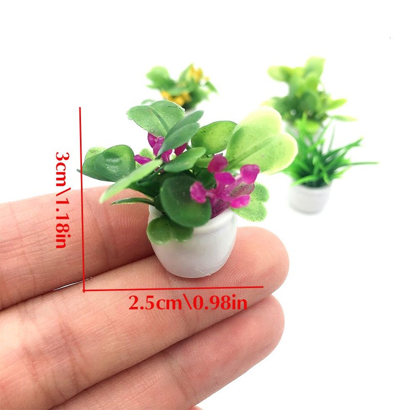 Dollhouse Plant, Miniature Bon - Bonsai Garden Pot のレビューと価格