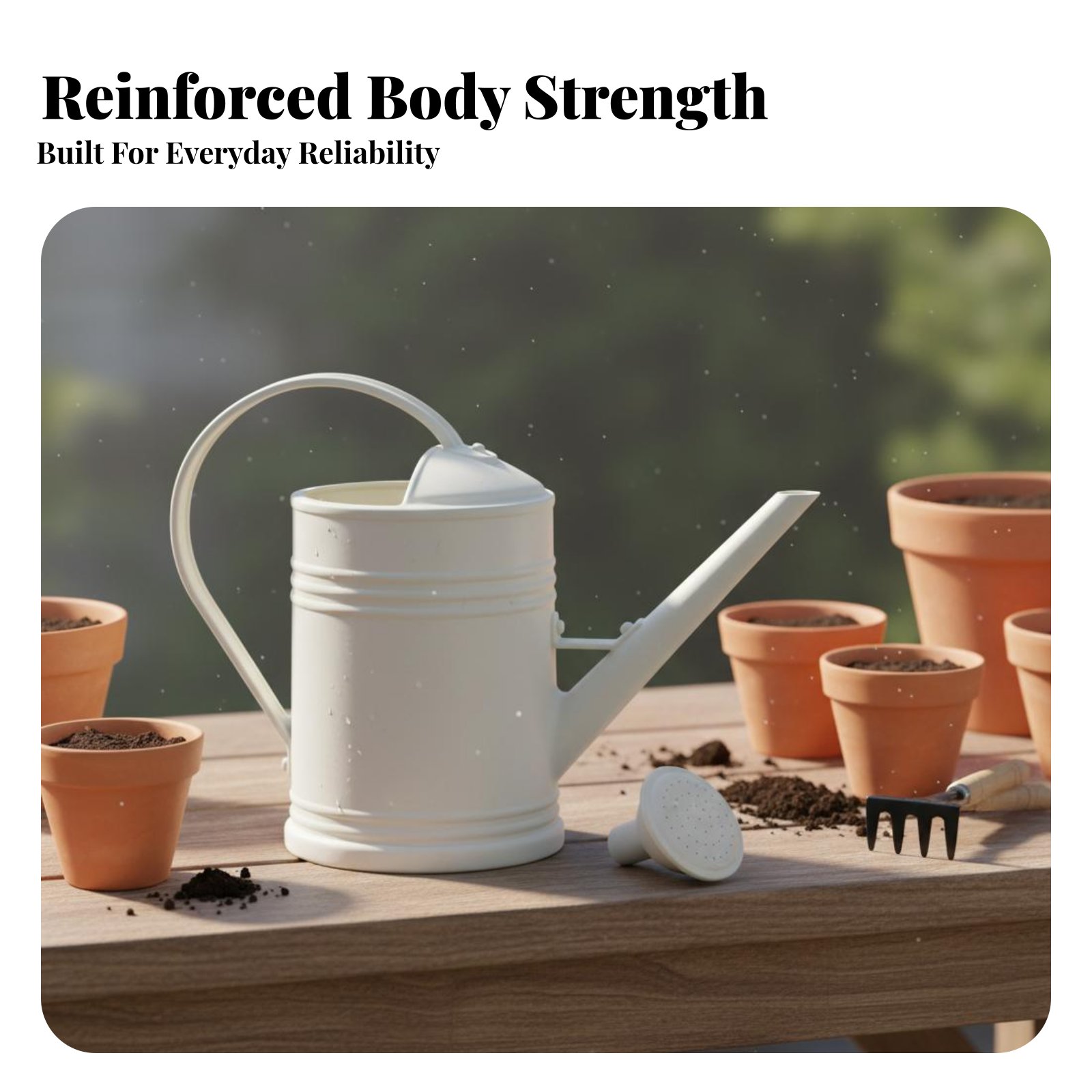 Watering Can with Long Spout P - Bonsai Garden Indoor のレビューと価格