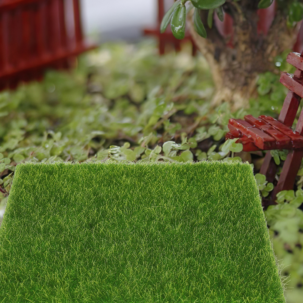 10 Pcs Artificial Grass Mat 15 - Bonsai Garden Home のレビューと価格