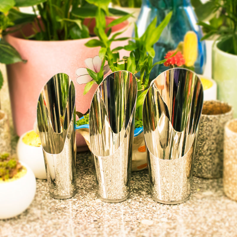 Stainless Steel Bucket Shovel  - Bonsai Garden Zen のレビューと価格