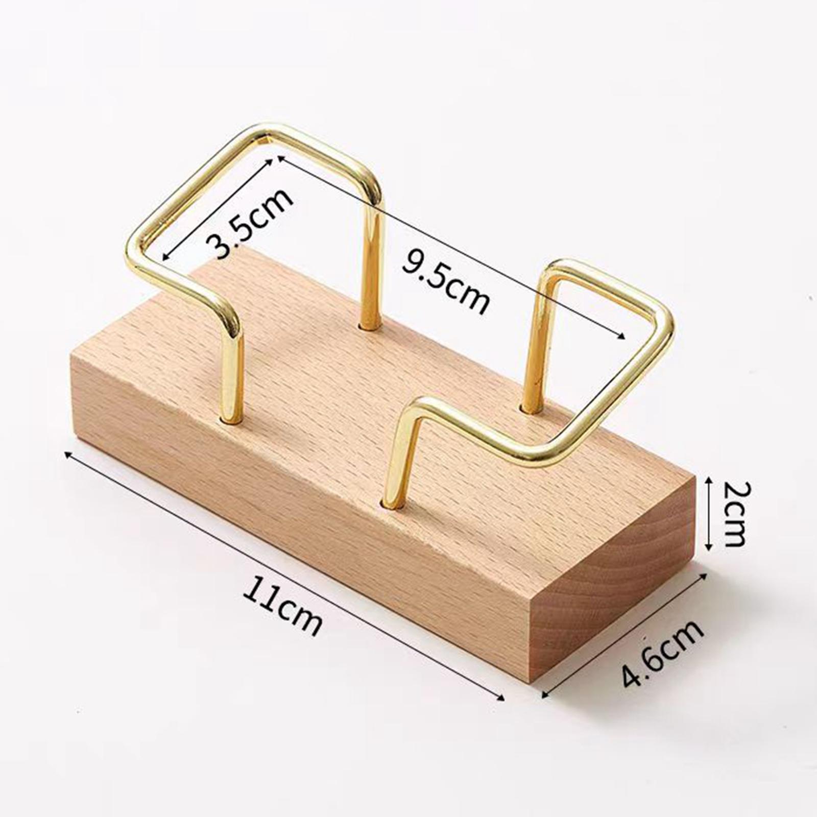Wooden Business Card Display H - Display Stand Wood のレビューと価格