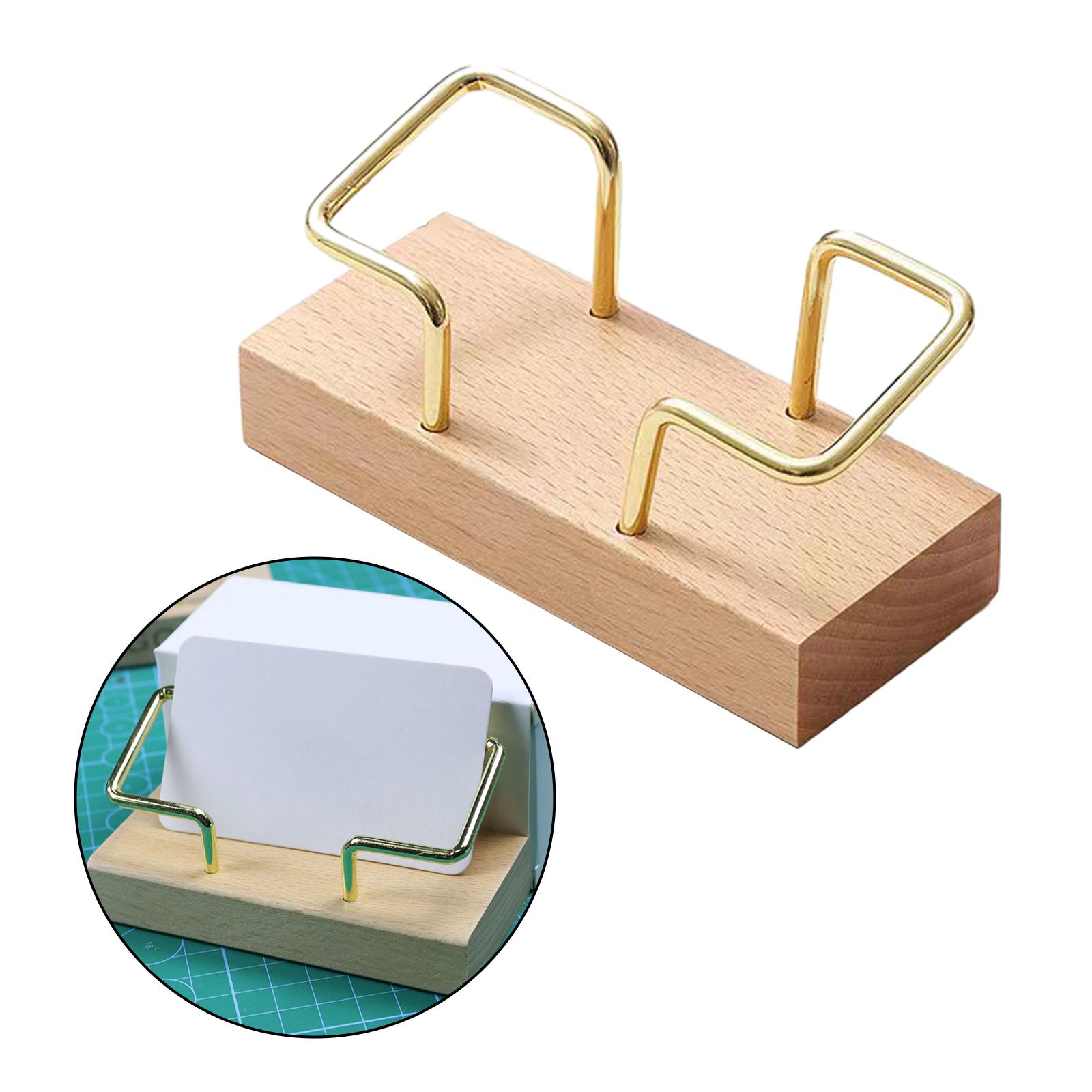 Wooden Business Card Display H - Display Stand Wood のレビューと価格
