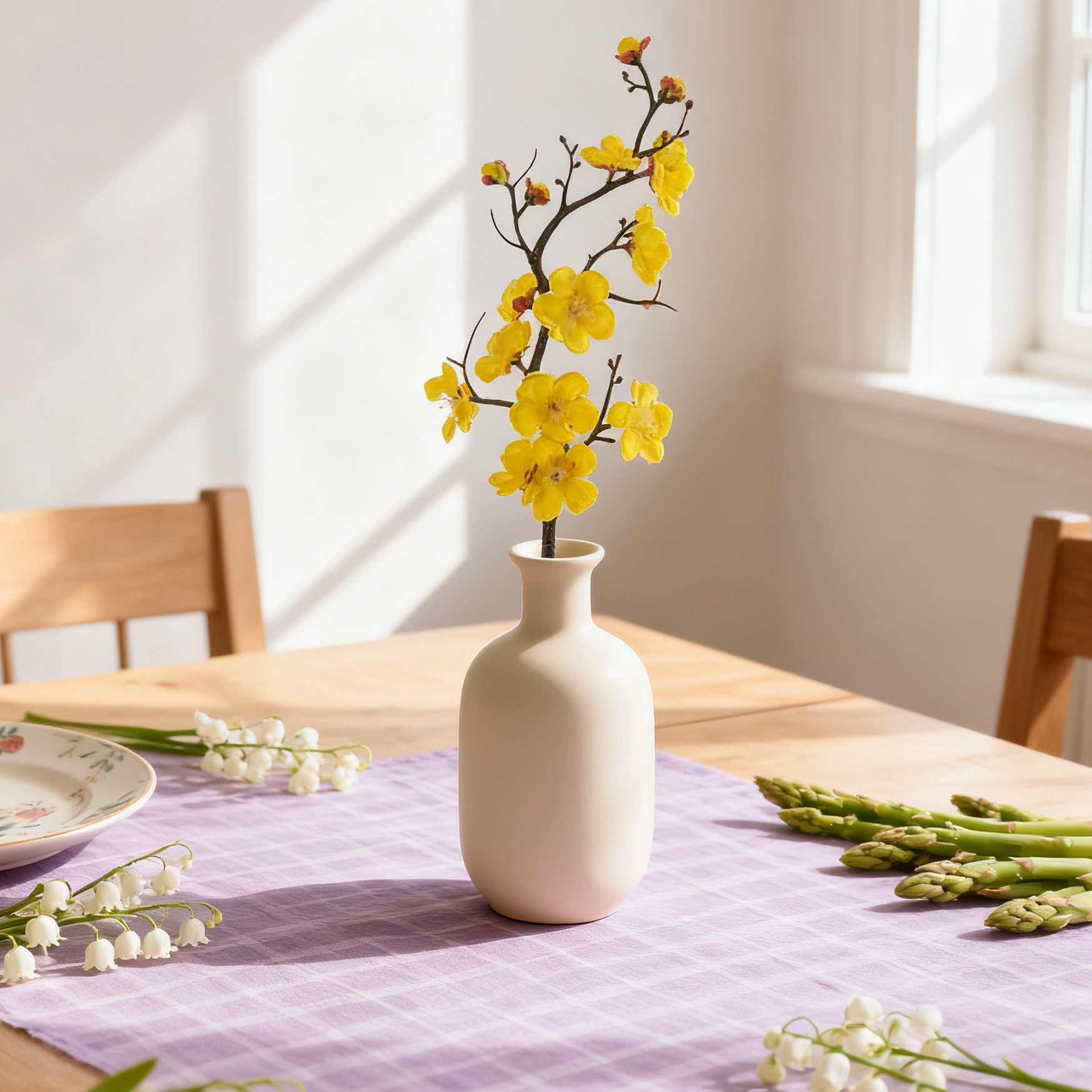 Silk Artificial Flower Plum Bl - Bonsai Garden Festival のレビューと価格