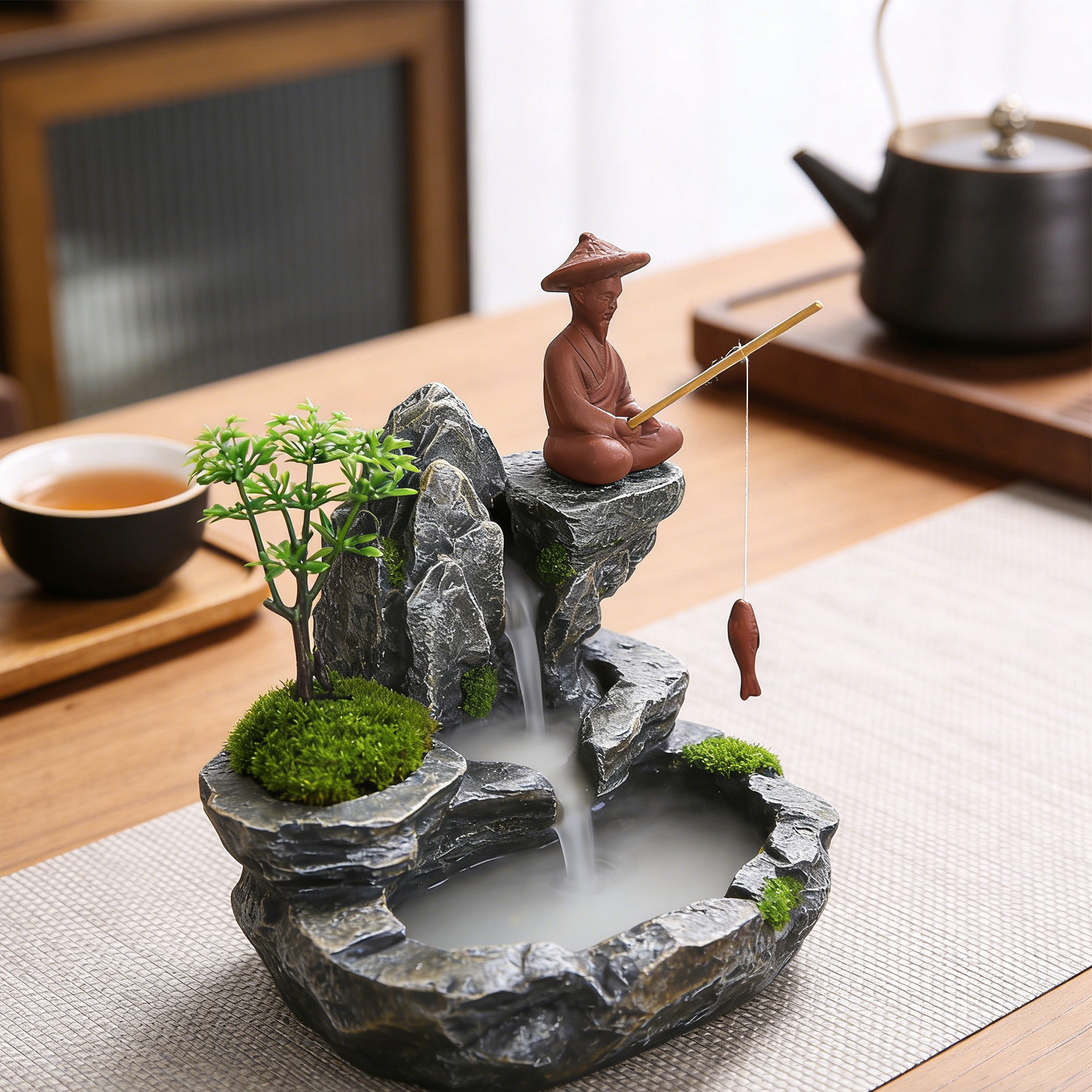 Miniature Chinese Fisherman St - Bonsai Garden Zen のレビューと価格