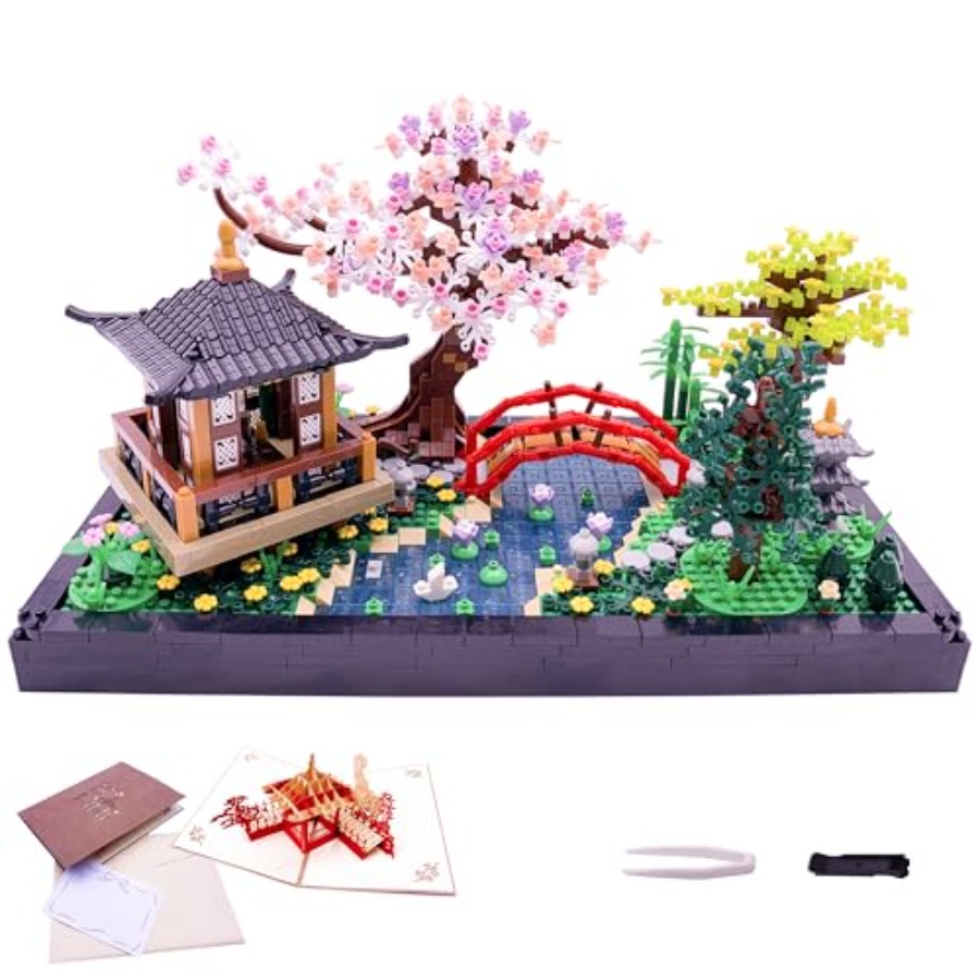 Micro Building Blocks Sets Chi - Bonsai Zen Garden Set のレビューと価格