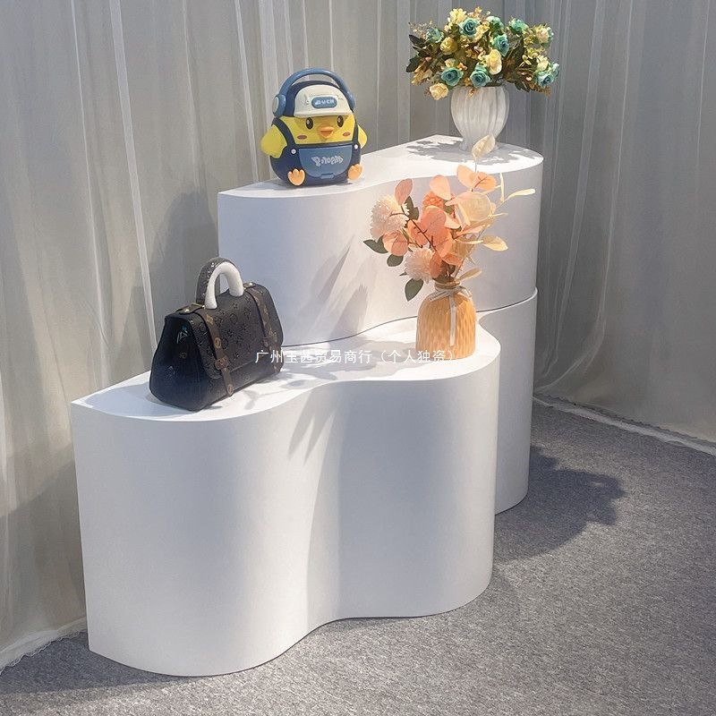 Wood paint simple European flo - Display Stand Wood のレビューと価格