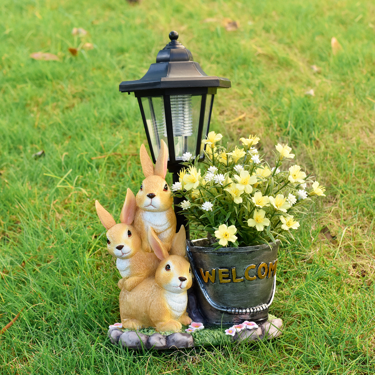 New rabbit solar garden light  - Landscape Bonsai Garden のレビューと価格