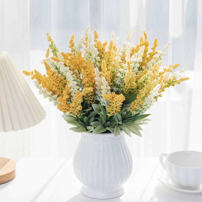 Artificial Flower Plant Lavend - Bonsai Garden Festival のレビューと価格
