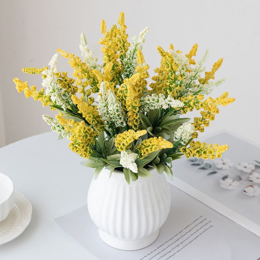 Artificial Flower Plant Lavend - Bonsai Garden Festival のレビューと価格