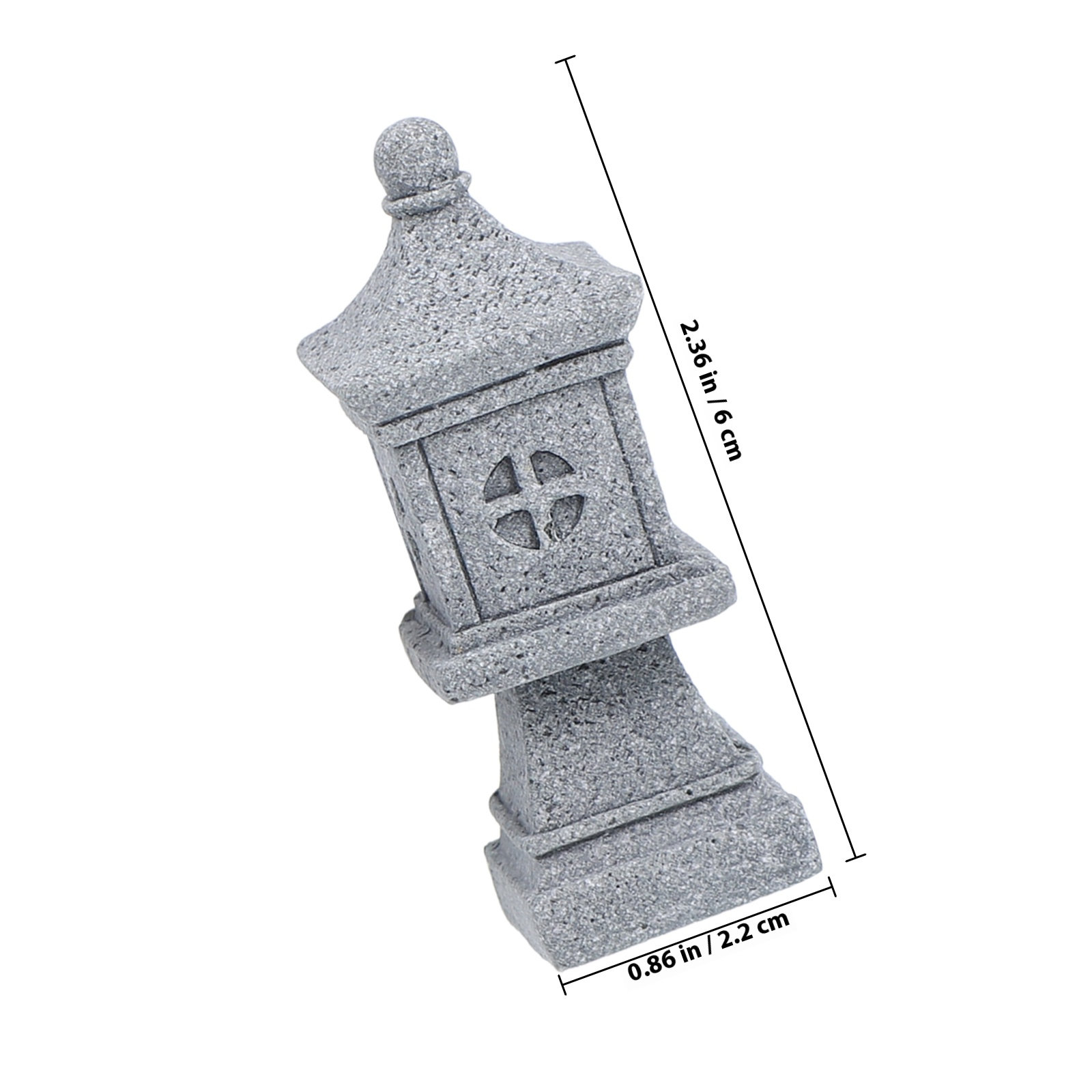 3Pcs Compact Miniature Pagoda  - Landscape Bonsai Garden のレビューと価格
