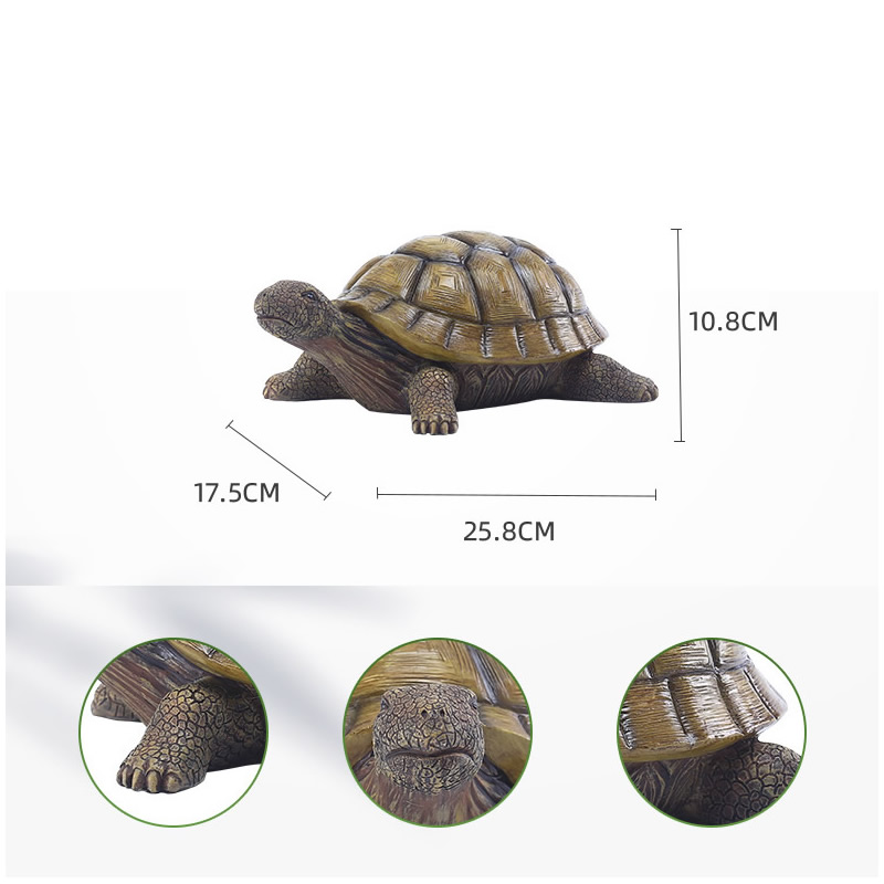 Cute Decorative Turtle Resin T - Bonsai Garden Home のレビューと価格